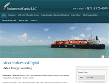 Tablet Screenshot of featherwoodcapital.com